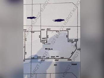 Lands For Sale in Doha  - New Doha  -Area Size 881 Square Meter