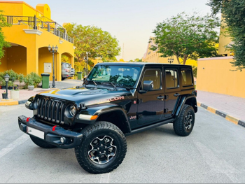 جييب  رانجلار  روبيكون  2023  اوتوماتيك  24,000 كم  6 سلندر  دفع رباعي  اس يو في  أسود  تحت الضمان