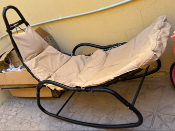 أثاث اخارجي - اللون البيج  - كراسي خارجية