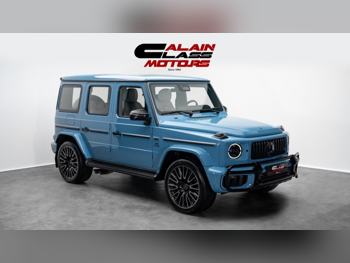Mercedes-Benz  G-Class  63 AMG  2025  Automatic  11,473 Km  8 Cylinder  Four Wheel Drive (4WD)  SUV  Blue