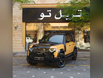 Land Rover  Defender  110 HSE  2023  Automatic  79,460 Km  6 Cylinder  Four Wheel Drive (4WD)  SUV  Yellow  With Warranty