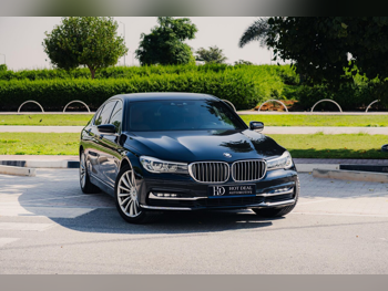 BMW  7-Series  740 Li  2018  Automatic  84,000 Km  6 Cylinder  Rear Wheel Drive (RWD)  Sedan  Black