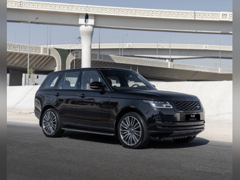 Land Rover  Range Rover  Vogue  Autobiography  2018  Automatic  82,000 Km  8 Cylinder  Four Wheel Drive (4WD)  SUV  Black