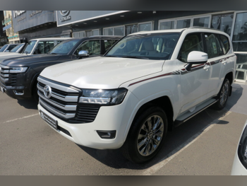 Toyota  Land Cruiser  GXR  2025  Automatic  0 Km  6 Cylinder  Four Wheel Drive (4WD)  SUV  White  With Warranty