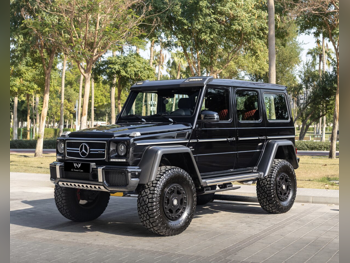 Mercedes-Benz  G-Class  63 AMG 4x4²  2016  Automatic  37,000 Km  8 Cylinder  Four Wheel Drive (4WD)  SUV  Black