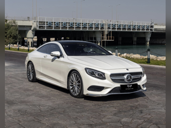 Mercedes-Benz  S-Class  550 AMG  2017  Automatic  170,000 Km  8 Cylinder  Rear Wheel Drive (RWD)  Coupe / Sport  White