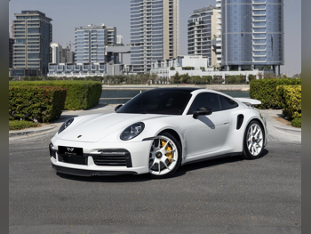 Porsche  911  Turbo S  2020  Automatic  25,000 Km  6 Cylinder  Rear Wheel Drive (RWD)  Coupe / Sport  White  With Warranty