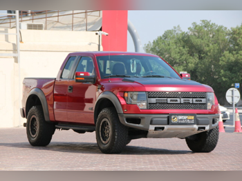 Ford  Raptor  2014  Automatic  118,000 Km  6 Cylinder  Four Wheel Drive (4WD)  Pick Up  Maroon