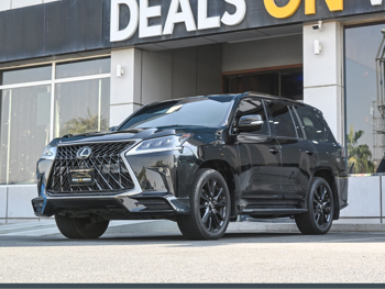 Lexus  LX  570 S Black Edition  2020  Automatic  85,000 Km  8 Cylinder  Four Wheel Drive (4WD)  SUV  Black