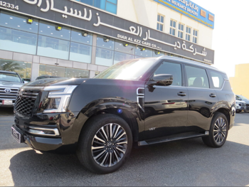 نيسان  باترول  بلاتينيوم تيربو  2025  اوتوماتيك  27,000 كم  6 سلندر  دفع رباعي  اس يو في  أسود  تحت الضمان