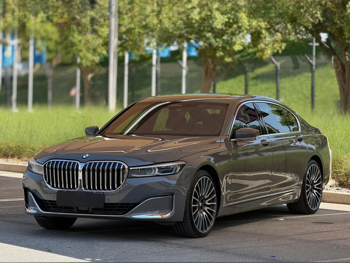 BMW  7-Series  750 Li  2021  Automatic  63,000 Km  8 Cylinder  Rear Wheel Drive (RWD)  Sedan  Gray