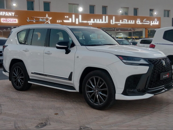 Lexus  LX  600 F Sport  2024  Automatic  59,000 Km  6 Cylinder  Four Wheel Drive (4WD)  SUV  White  With Warranty