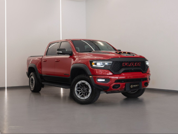دودج  رام  تي أر إكس  2022  اوتوماتيك  124,500 كم  8 سلندر  دفع رباعي  بيكب  أحمر  تحت الضمان