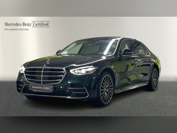 Mercedes-Benz  S-Class  450  2024  Automatic  2,000 Km  6 Cylinder  Four Wheel Drive (4WD)  Sedan  Dark Green  With Warranty
