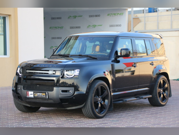 Land Rover  Defender  110 X  2025  Automatic  33,000 Km  8 Cylinder  Four Wheel Drive (4WD)  SUV  Black  With Warranty