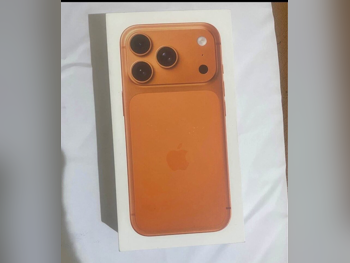 هواتف نقالة ابل  - ايفون 17  - برو  - برتقالي  - 256 جيجابايت  - تحت الضمان