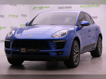 Porsche  Macan  2018  Automatic  165,000 Km  4 Cylinder  Four Wheel Drive (4WD)  SUV  Blue