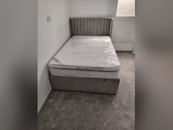 Beds - Single  - Gray  - Mattress Included