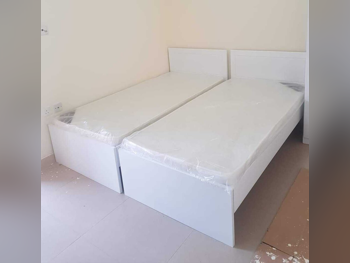 Beds - Single  - White  - Mattress Included