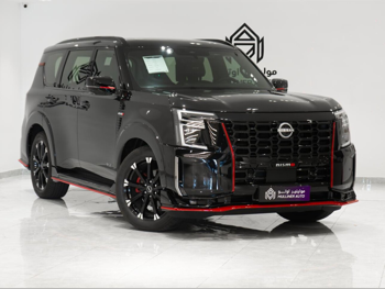 نيسان  باترول  نسمو  2026  اوتوماتيك  3,000 كم  6 سلندر  دفع رباعي  اس يو في  أسود  تحت الضمان