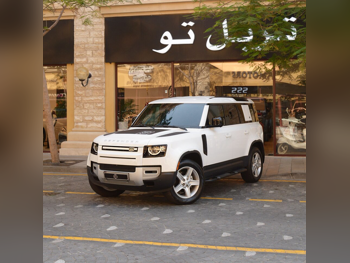 Land Rover  Defender  110 S  2023  Automatic  9,940 Km  4 Cylinder  Four Wheel Drive (4WD)  SUV  White