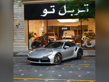 Porsche  911  Turbo S  2023  Automatic  16,540 Km  6 Cylinder  Rear Wheel Drive (RWD)  Coupe / Sport  Silver  With Warranty