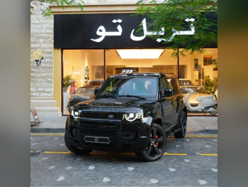 Land Rover  Defender  110 HSE  2023  Automatic  48,600 Km  6 Cylinder  Four Wheel Drive (4WD)  SUV  Black  With Warranty