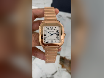 Watches - Cartier  - Analogue Watches  - Gold  - Men Watches