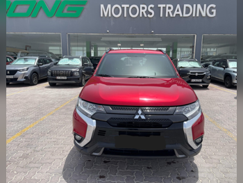 Mitsubishi  Outlander  2022  Automatic  49,000 Km  4 Cylinder  Four Wheel Drive (4WD)  SUV  Red  With Warranty