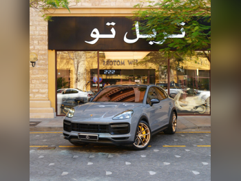 بورش  كيان  تيربو جي تي  2023  اوتوماتيك  16,930 كم  6 سلندر  دفع رباعي  اس يو في  رمادي