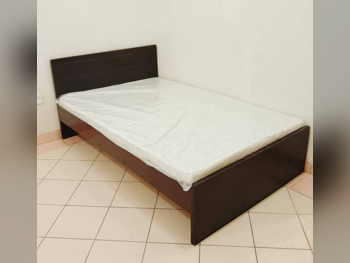 Beds - Single  - Brown  - Mattress Included