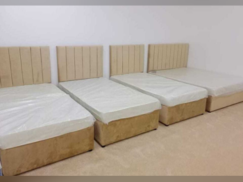 Beds - Single  - Yellow  - Mattress Included