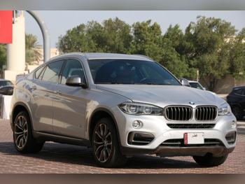 BMW  X-Series  X6 50i  2015  Automatic  150,000 Km  8 Cylinder  Four Wheel Drive (4WD)  SUV  Silver