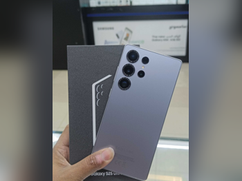 هواتف نقالة سامسونج  - جالاكسي اس  - 25 الترا  - أزرق  - 256 جيجابايت  - تحت الضمان