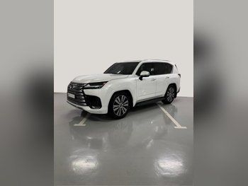 Lexus  LX  600 Luxury  2024  Automatic  25,000 Km  6 Cylinder  Four Wheel Drive (4WD)  SUV  Pearl  With Warranty