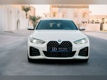 BMW  4-Series  430 I  2022  Automatic  20,000 Km  4 Cylinder  Rear Wheel Drive (RWD)  Sedan  White