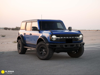 فورد  برونكو  وايلد تراك  2022  اوتوماتيك  34,000 كم  6 سلندر  دفع رباعي  اس يو في  ازرق  تحت الضمان