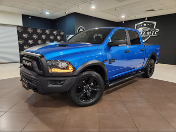 دودج  رام  وارلوك  2023  اوتوماتيك  21,000 كم  8 سلندر  دفع رباعي  بيكب  ازرق  تحت الضمان