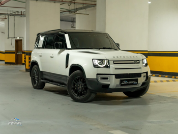 Land Rover  Defender  110  2023  Automatic  103,000 Km  4 Cylinder  Four Wheel Drive (4WD)  SUV  White