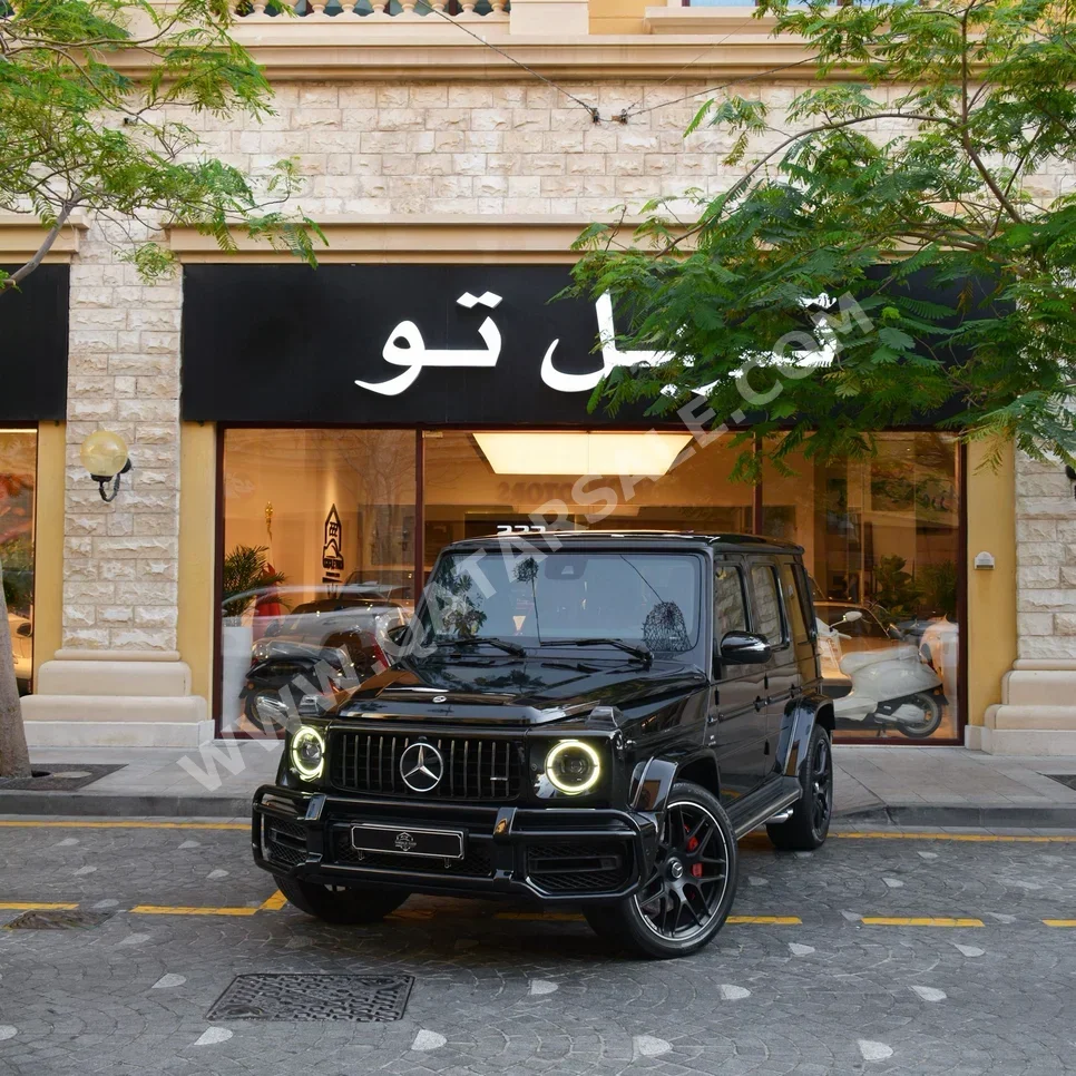 Mercedes-Benz  G-Class  63 AMG  2022  Automatic  52,400 Km  8 Cylinder  Four Wheel Drive (4WD)  SUV  Black  With Warranty