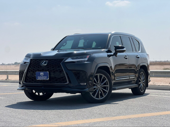 Lexus  LX  600 F Sport  2025  Automatic  25,000 Km  6 Cylinder  Four Wheel Drive (4WD)  SUV  Black  With Warranty