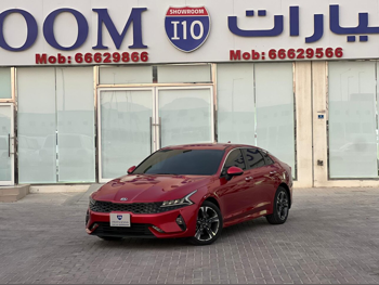 Kia  K5  2021  Automatic  64,000 Km  4 Cylinder  Rear Wheel Drive (RWD)  Sedan  Red