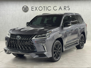 Lexus  LX  570 S  2018  Automatic  137,000 Km  8 Cylinder  Four Wheel Drive (4WD)  SUV  Gray