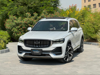 Geely  Monjaro  Luxury  2023  Automatic  26,000 Km  4 Cylinder  All Wheel Drive (AWD)  SUV  Gray Nardo  With Warranty