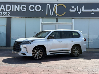 لكزس  ال اكس  570  2018  اوتوماتيك  101,000 كم  8 سلندر  دفع رباعي  اس يو في  أبيض