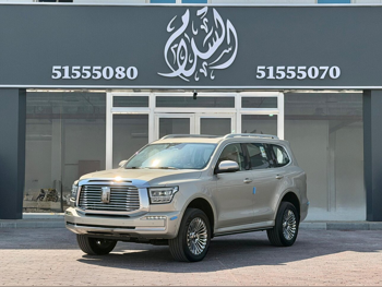 جي دبليو ام  تانك  500  2025  اوتوماتيك  0 كم  6 سلندر  دفع رباعي  اس يو في  ذهبي  تحت الضمان