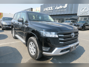 Toyota  Land Cruiser  GX  2024  Automatic  49,000 Km  6 Cylinder  Four Wheel Drive (4WD)  SUV  Black  With Warranty