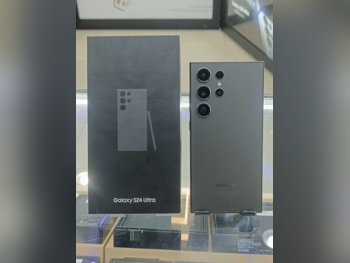 هواتف نقالة سامسونج  - جالاكسي اس  - 24 الترا  - تيتانيوم أسود  - 256 جيجابايت  - تحت الضمان