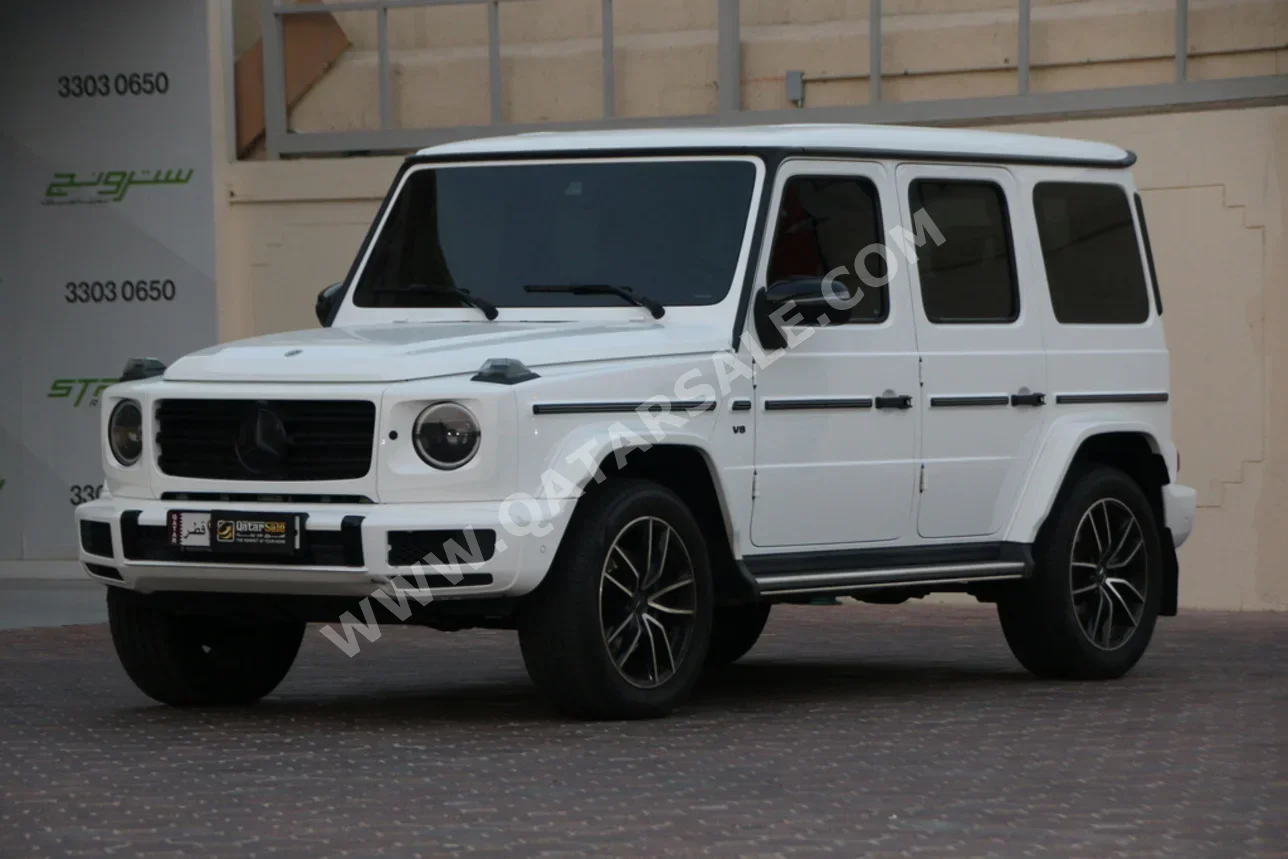 مرسيدس - بنز  جي - كلاس  500  2022  اوتوماتيك  7,700 كم  8 سلندر  دفع رباعي  اس يو في  أبيض  تحت الضمان