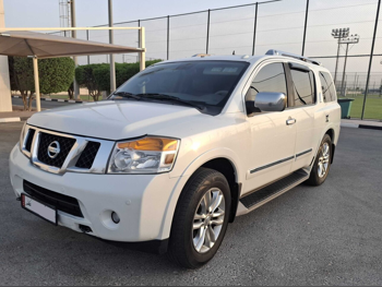 نيسان  أرمادا  بلاتينيوم  2013  اوتوماتيك  105,000 كم  8 سلندر  دفع رباعي  اس يو في  أبيض
